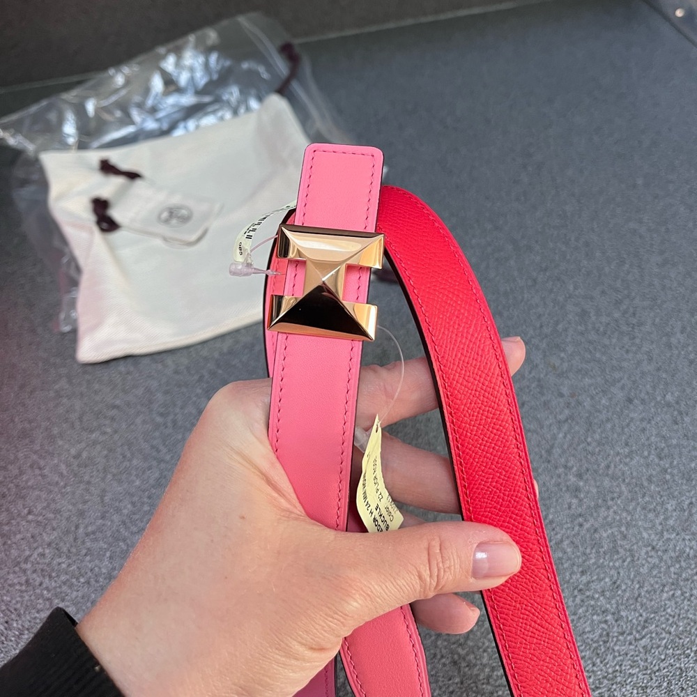 Hermes H reversible belt sz 85 new 24mm